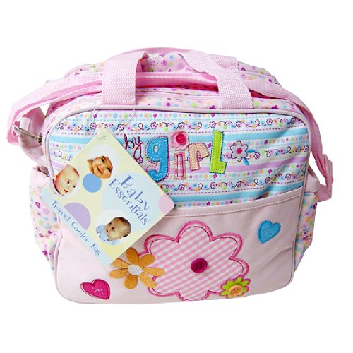 Baby Essentials Travel Cooler Bag – Pink