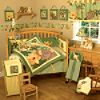 Jungle Babies 6pc. Crib Bedding Set