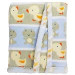 Carter's Everyday Easy Blanket - Sage, Frog, & Duck