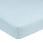 Click here to buy Carter's Easy-Fit Sateen Crib Sheet - Blue.