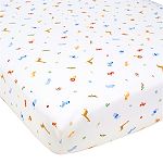 Carter's Easy-Fit Crib Sheet - Animal Print