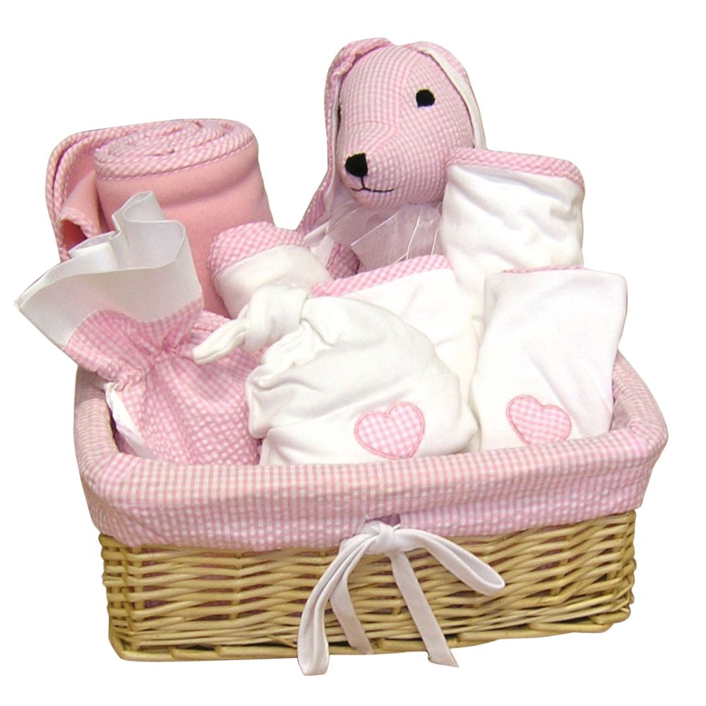 Trend Lab Baby Large Gift Basket Set - Pink