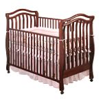 Storkcraft Riley Crib With Drawer- Cherry