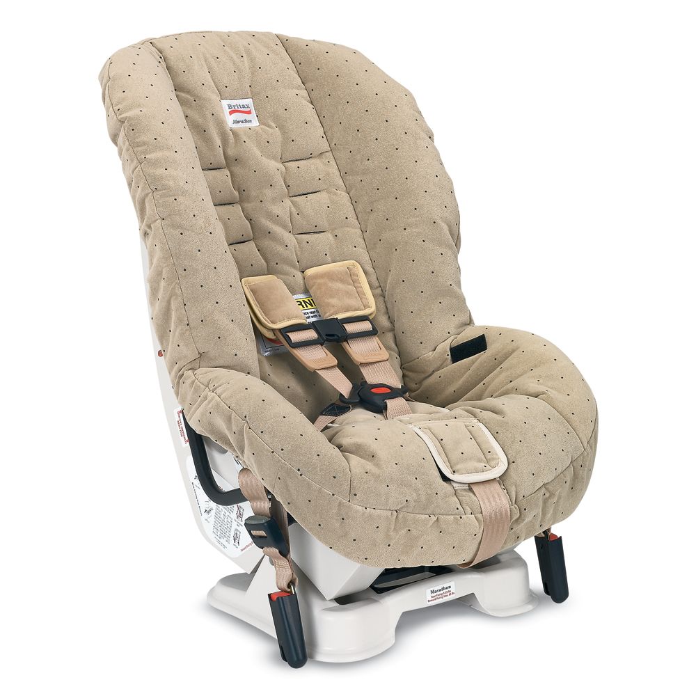 Britax Convertible Car Seat, Roundabout Microdot Tan
