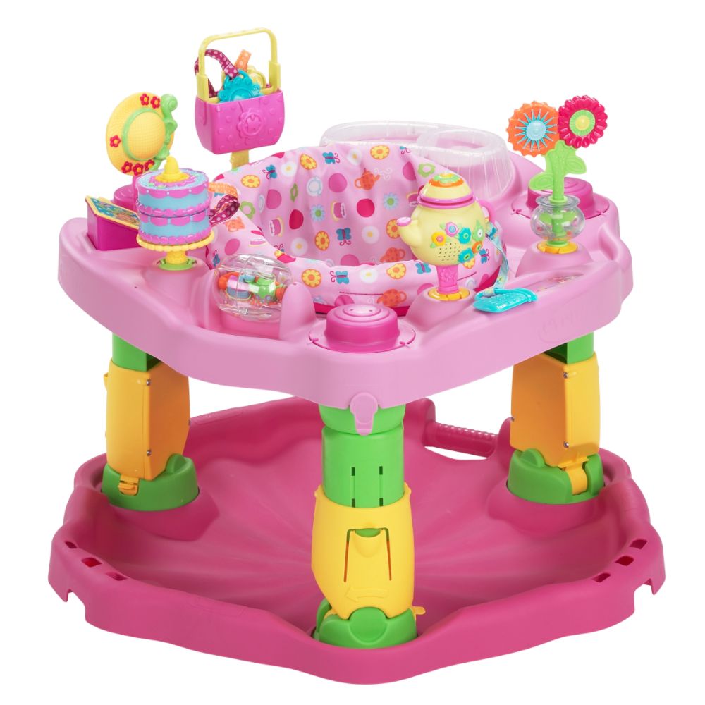 Evenflo ExerSaucer 1-2-3 Tea for Me Active Learning Center
