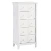 Timber Creek 5-Drawer Chest, Plantation White