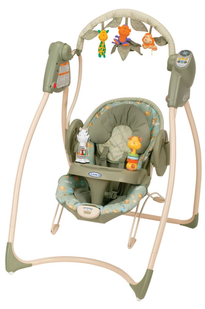 Graco Swing n' Bounce - Jungle Crew