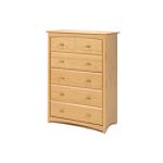 Storkcraft Beatrice 5 Drawer Chest- Natural by Storkcraft