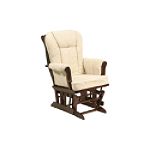 Storkcraft Sleigh Glider- Cherry-Beige