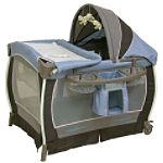 Baby Trends Skylar Playard with Bassinet