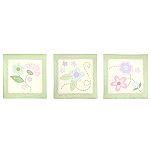 Click here to buy Laura Ashley Gabriella Wallhanging - Set Of 3... by Sumersault.