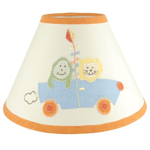 Sumersault Toy Chest Lampshade - Appliques by