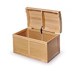 Badger Basket Natural Barrel Top Toy Chest by Badger Basket