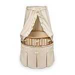 Badger Basket Natural Elite Oval Bassinet - Ecru... by Badger Basket
