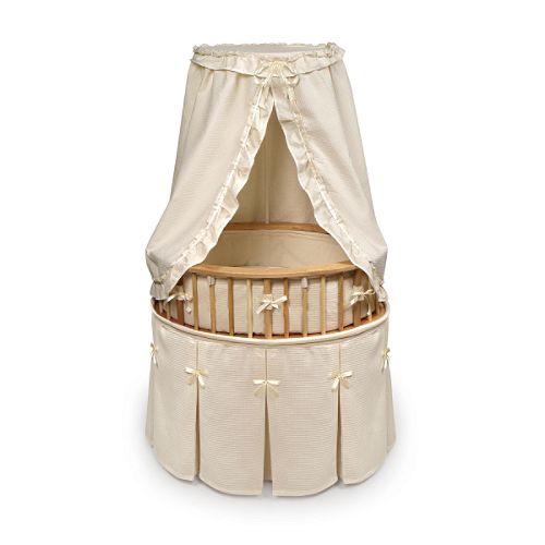 Badger Basket Natural Elite Oval Bassinet - Ecru... by 