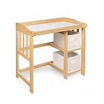 Click here to buy Badger Basket Natural Changing Table with Desk... by Badger Basket.