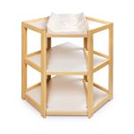 Badger Basket Natural Diaper Corner Changing Table by Badger Basket
