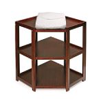Click here to buy Badger Basket Cherry Diaper Corner Changing Table by Badger Basket.