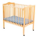 Delta Childrens Portable Mini Crib in Natural
