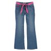 Girl's Little Floral Pocket Jeans
