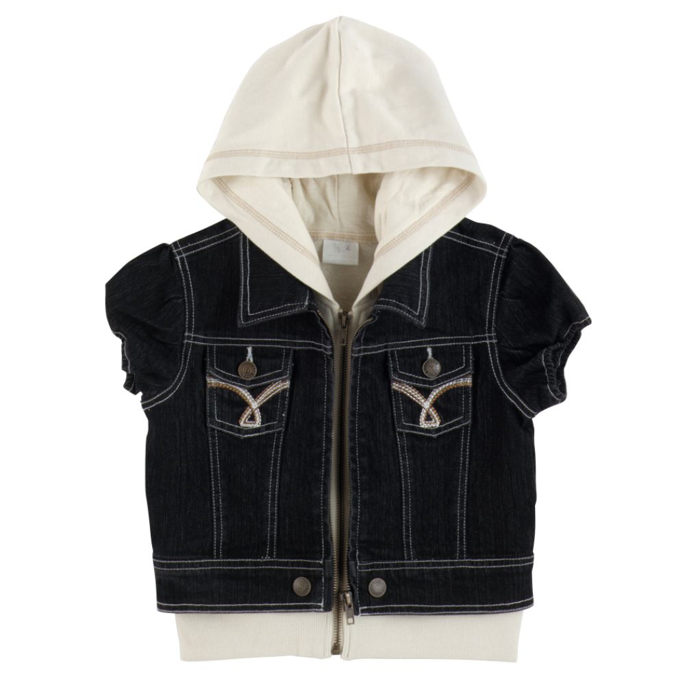 Girl's Hook-Up Short Sleeve Swacket