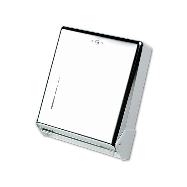 San Jamar True Fold Metal Front Cabinet Towel Dispenser
