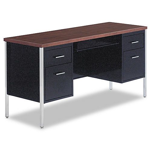 Alera Double Pedestal Steel Credenza by 