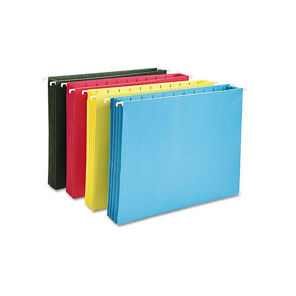 Smead Hanging Pocket File Folders w/Full Height Gusset