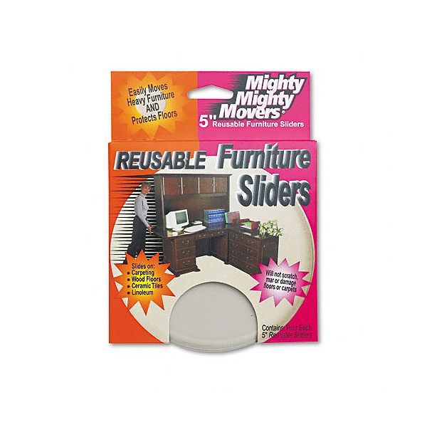 Master Caster Mighty Mighty Movers Nonstick 5" Furniture Sliders