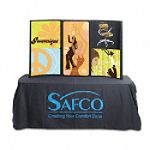 Safco ShoWise Curve Tabletop Display