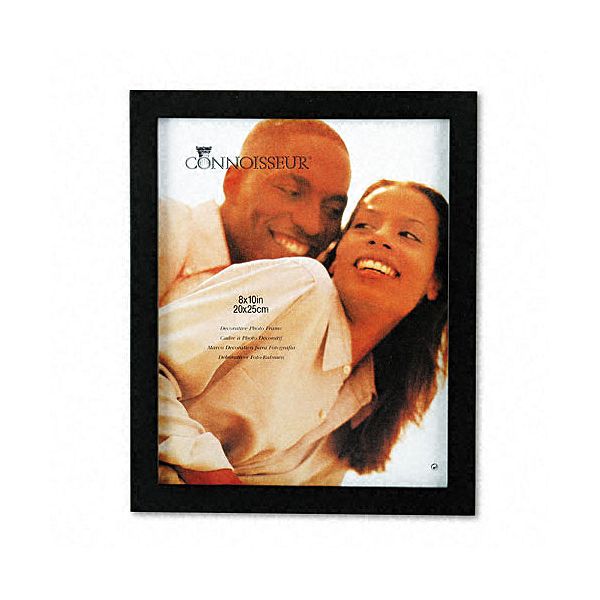 DAX Solid Wood Photo/Picture Frame, 8x10, Black