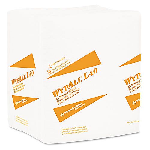 Kimberly-Clark WYPALL L40 Wipes, 100 per Box, Nine... by
