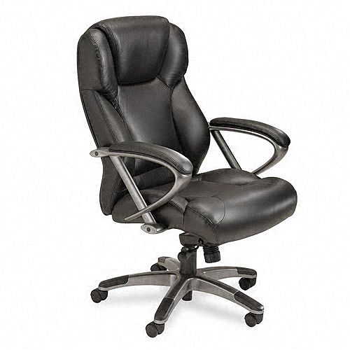 Tiffany Industries 300 Series Leather High Back Swivel Tilt Chair