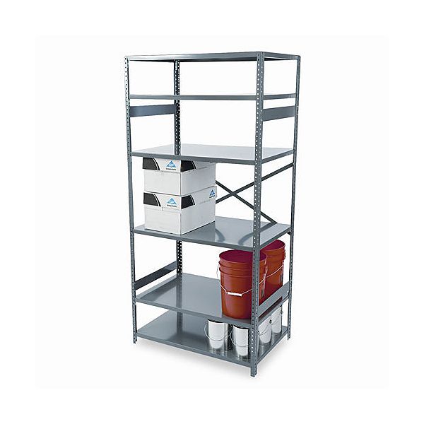 Tennsco 75" High Commercial Steel Shelving, Extra Shelves