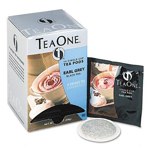 Java One Single Cup Earl Grey Premeasured Tea Pods, 14/bx