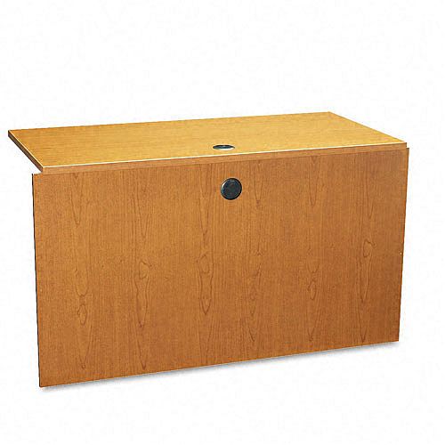 Basyx Bridge for Desk Credenza, 48 x 24 x 29h, Cherry by 