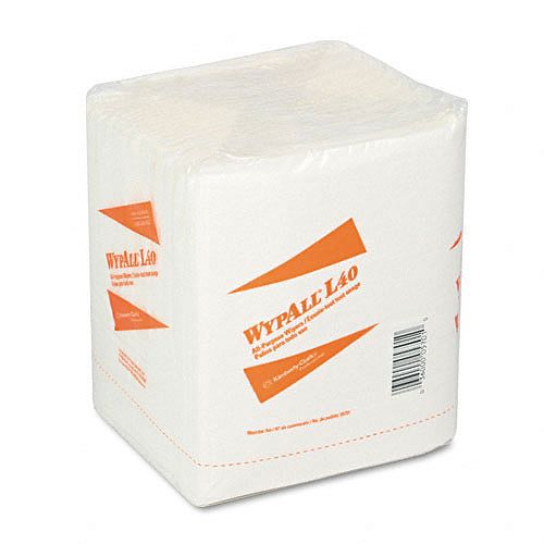 Kimberly-Clark WYPALL L40 1 4-fold Wipes, 12-1 2 x... by