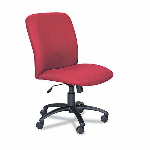 Safco Chair, High Back, Big And Tall, Burgundy