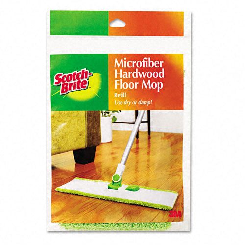 3M Hardwood Floor Mop Refill, Microfiber