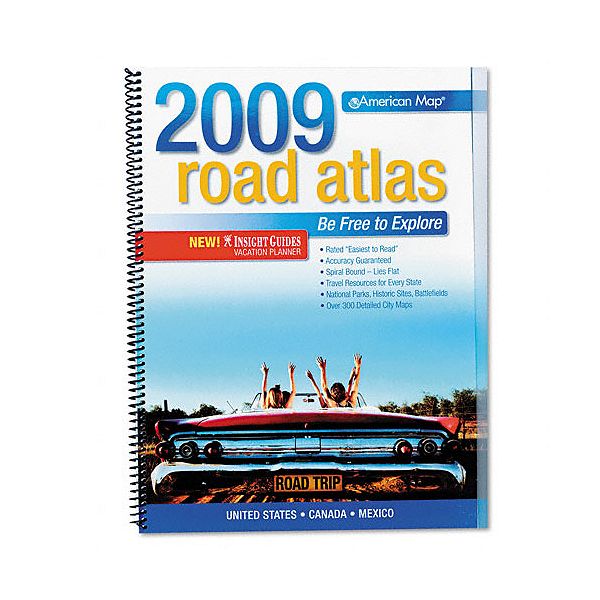 American Map 2007 Standard United States Road Atlas, Soft Cover