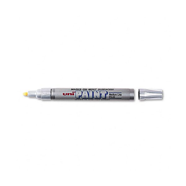 Sanford uni-Paint Marker, Medium Point, Metallic Silver