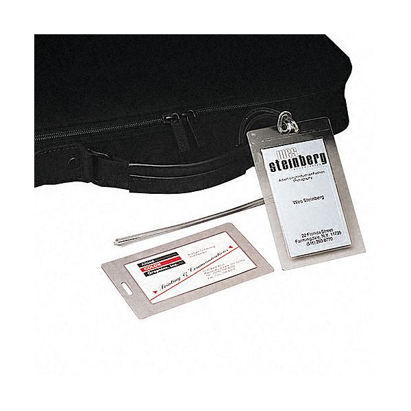 Oxford ID Luggage Tags with Straps
