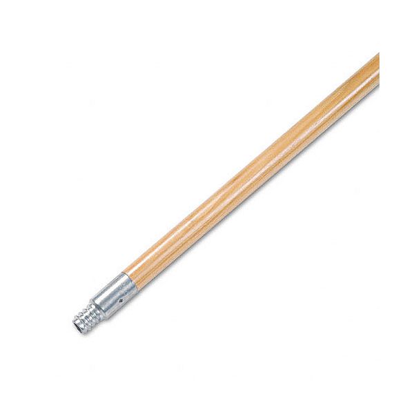 Proline Brush Metal Tip Threaded Hardwood Broom Handle