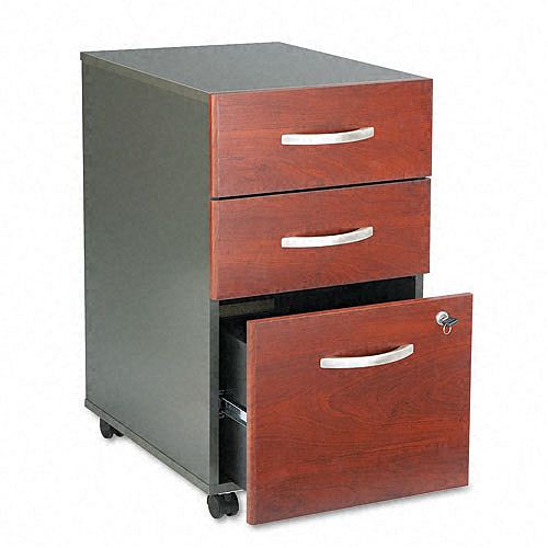 Bush Series C Three-Drawer Mobile Pedestal File by 