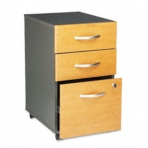 Bush Series C Three-Drawer Mobile Pedestal File by 