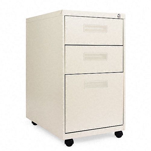 Alera Three-Drawer File, 15-7 8 x 28-1 4 x 23-1 4, Putty by 