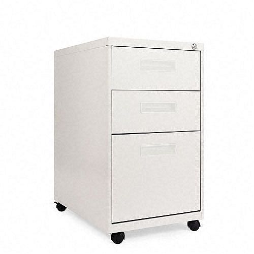 Alera Three-Drawer File, 15-7 8 x 28-1 4 x 23-1 4, Gray by 