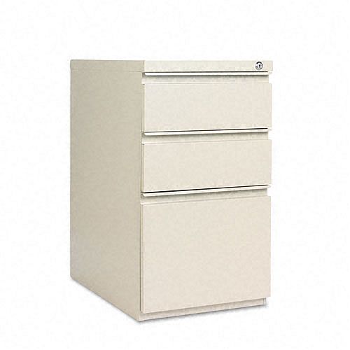 Alera Three-Drawer Mobile Pedestal File, 15 x 23, Putty by 