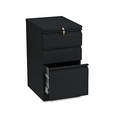 HON Three-Drawer Mobile Pedestal File, 19-7 8