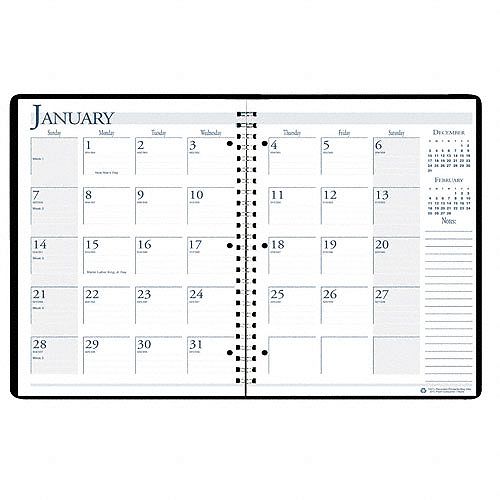 House of Doolittle Spiralbound Academic Monthly Planner